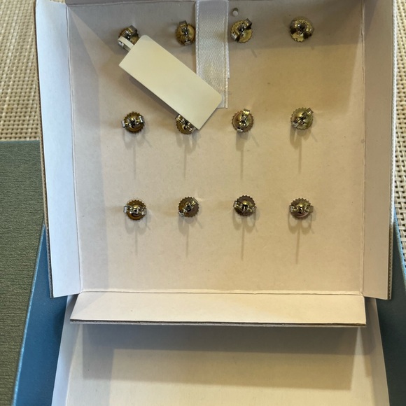 Aura Cultured Pearl Earrings - Set of 6 pairs - Picture 3 of 6